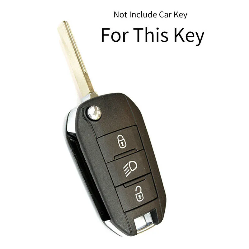 Hohe Qualität Weiche TPU Flip Key Case Abdeckung Für Peugeot 208 3008 5008  Für Citroen C4 Remote FOB Von 19,38 €