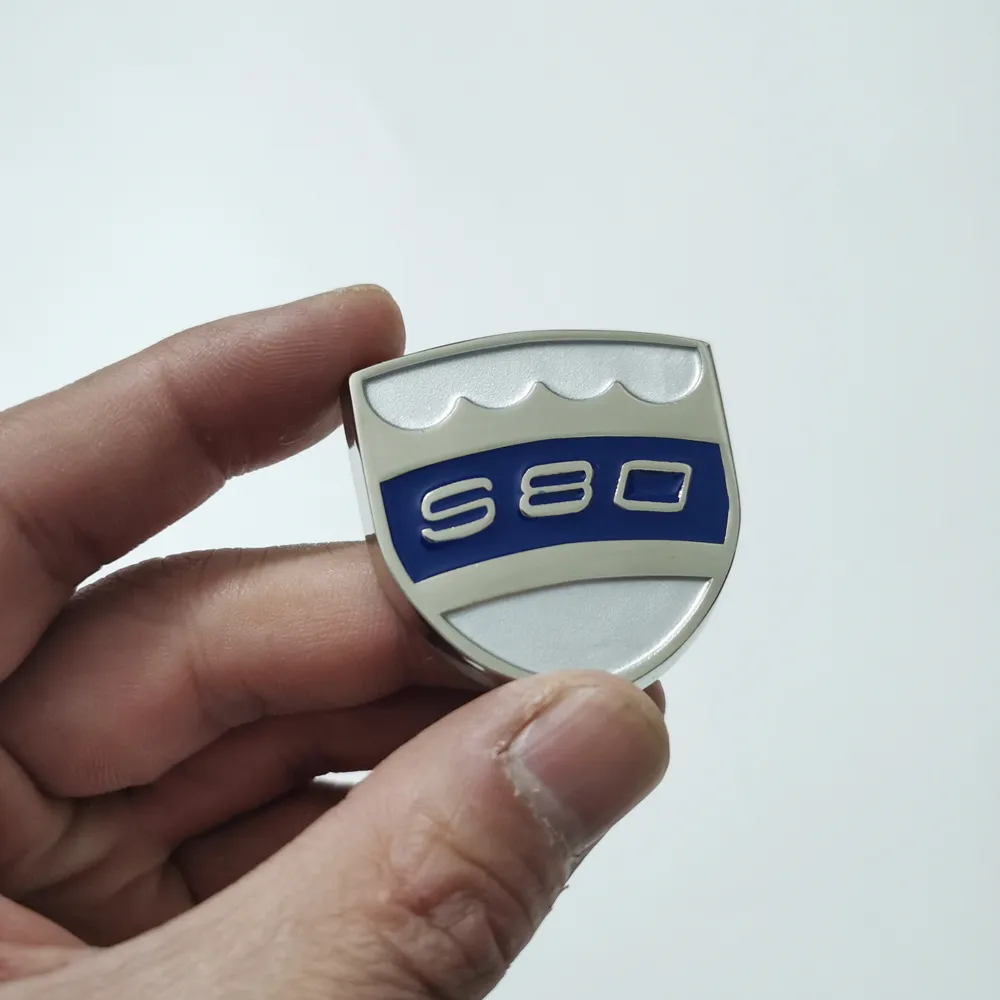 Metallemblem S80 Auto Seite Windows Aufkleber Für Volvo S80 D5 D2