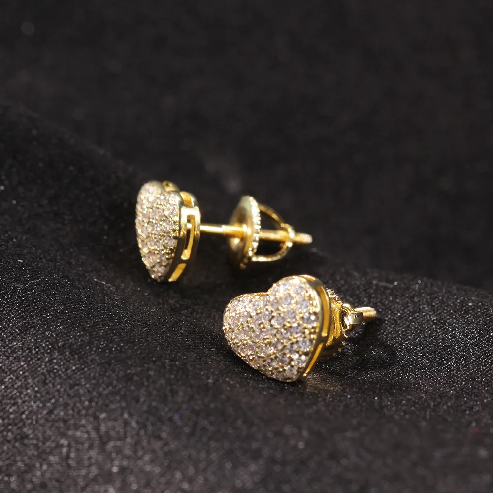 OEM ODM Fine Jewelry Hip Hop Men Luxury Gold Plated 925 Sterling Silver Vvs  Moissanite Diamond Stud Earrings - China Luxury Earrings and Stud Earring  price | Made-in-China.com