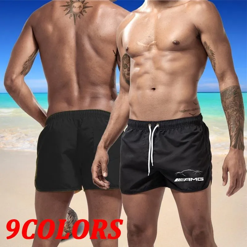 Shorts maschile 2022 Summer Casual Beach Pants Brand Stamping Freath Holidable Seaside Quarter Sports Jogging
