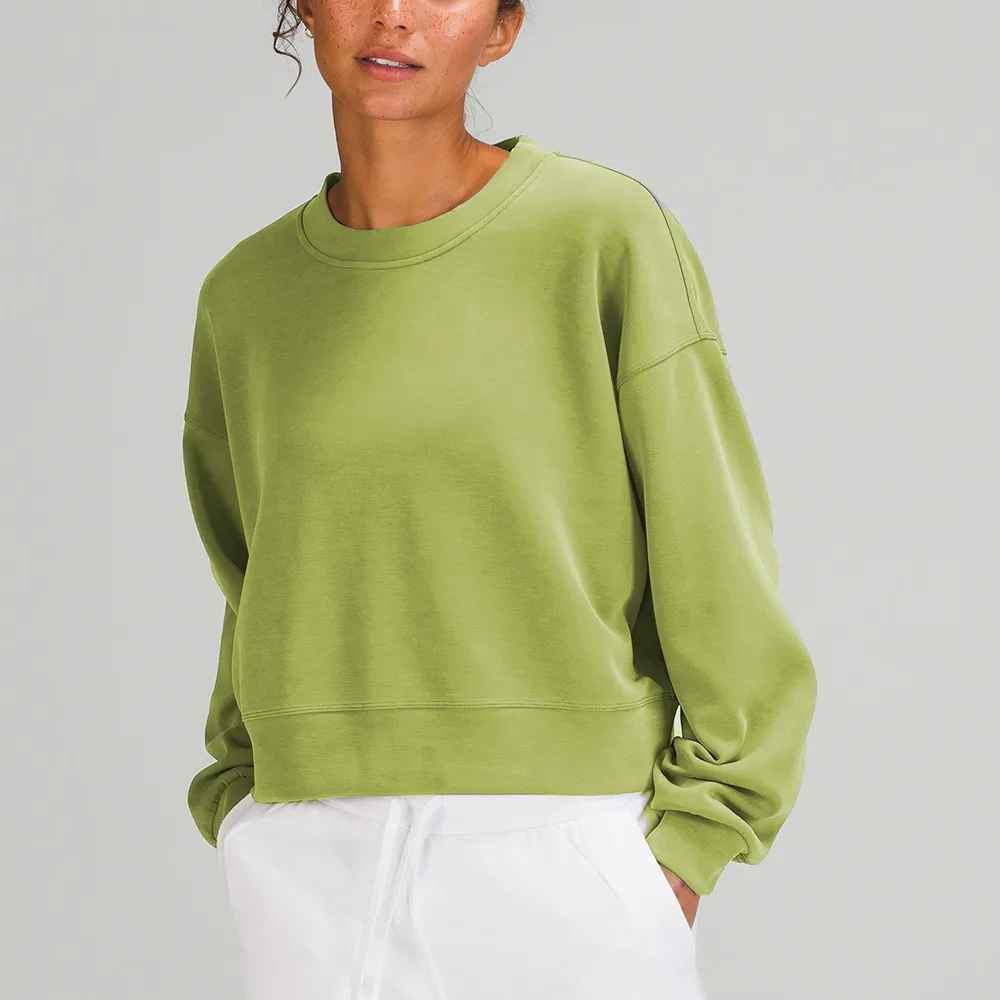 Weekday huge on sale cropped sweatshirt