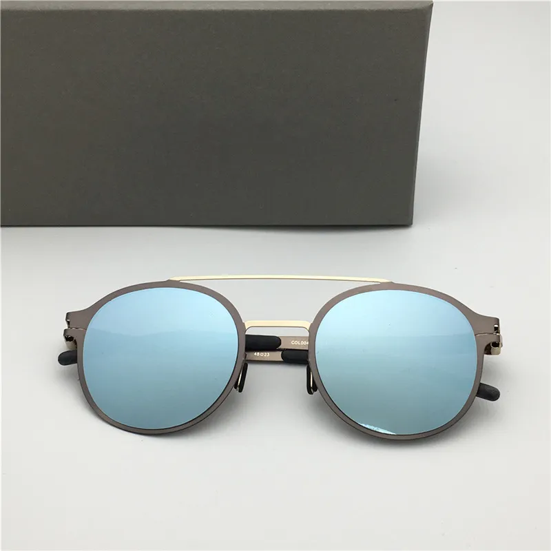 New Fashion Designer MYKITA Sunglasses CROSBY Ultra light Frame Vintage trend style Top Quality glasses UVfilm Lens Come with Box