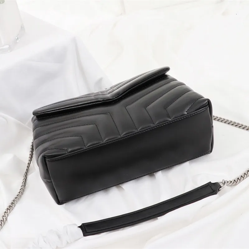 Designer luxury handbags real leather women's bag designer women's shoulder bag fashion Flap bag long chain messenger bags