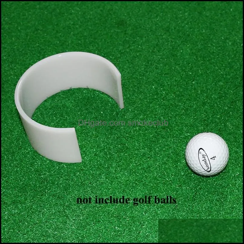 Golf Training Aids Professional Hole Cup Holder Accessories Outdoor Backyard Garden Putting Green Flag Stick Pole Cups