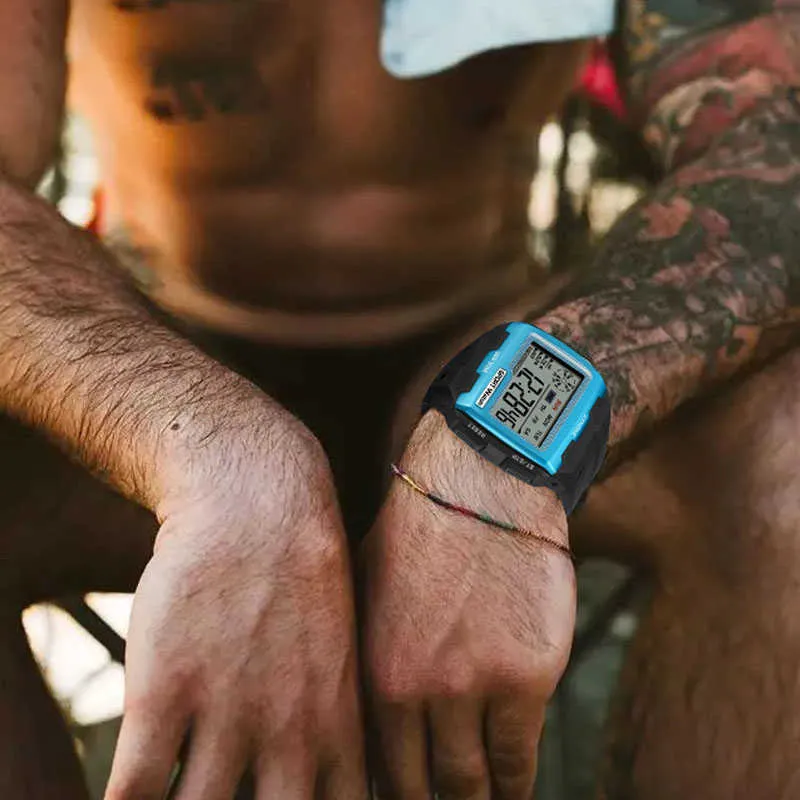 Montre digitale top gros chiffres