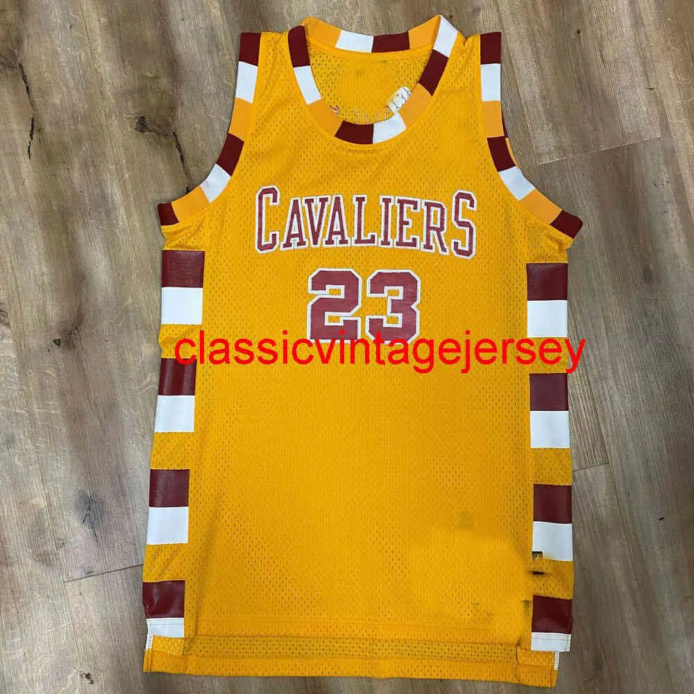 Zszyty LeBron James Swingman Hardwood Classic Jersey Hafdery Niestandardowy numer nazwy xs-5xl 6xl