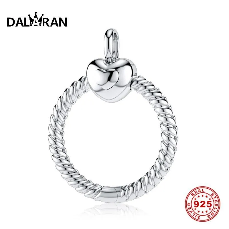 DALARAN 925 Sterling Silber Perlen Charme Momente O Anhänger Fit Charms Original Silber 925 Halskette DIY Schmuck Machen Q0531