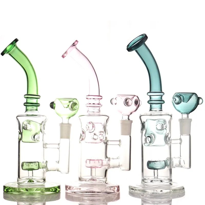 Waterpijp Paarse dab rig fab eierboilers coole glazen waterpijp bong te koop met 14 mm kom