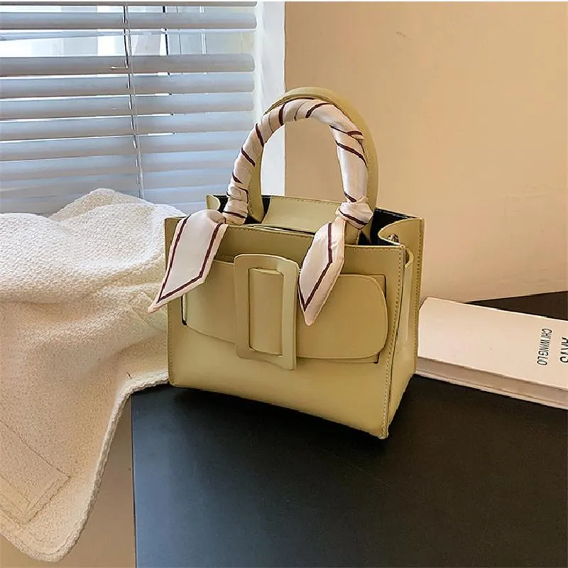 Evening Bags Designer Handbags High Quality 2021 Luxury Trend Scarves Crossbody Bag Female PU Purses Sac De Luxe Femme Marque