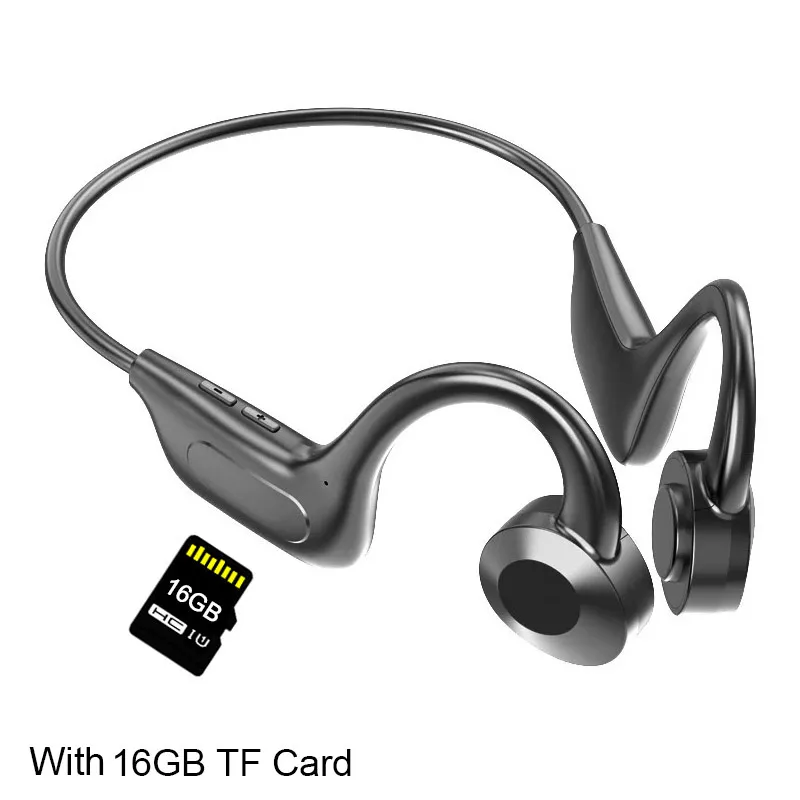Wireless Headphones Bluetooth 5.1 Earbuds with Ear Hooks, HD Microphone, IP7 Waterproof, Noise Cancelling for Running, iOS and Android