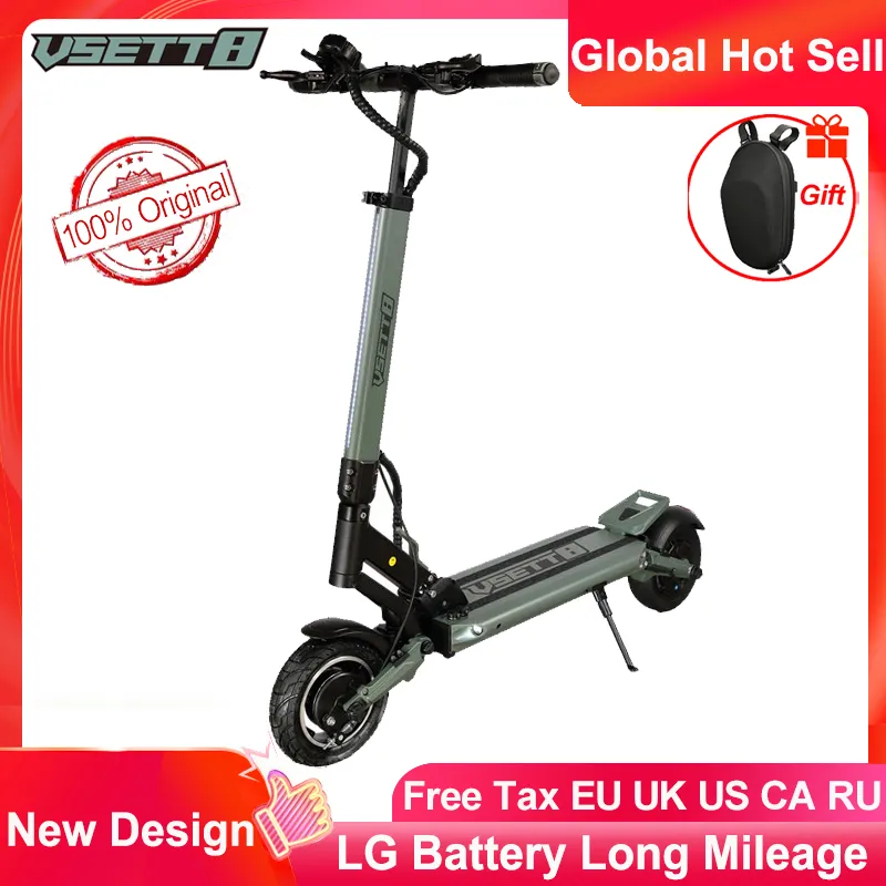 VSETT 8 VSETT 8+ Podwójny silnik skuter Elektryczny Nowy Zero 8 Pro Z8Pro VSETT8 Uaktualniony Zero8 V8 Z8 2 Wheel 48V 8.5 CAL Dorosły E-Scooter MINI Składany NFC