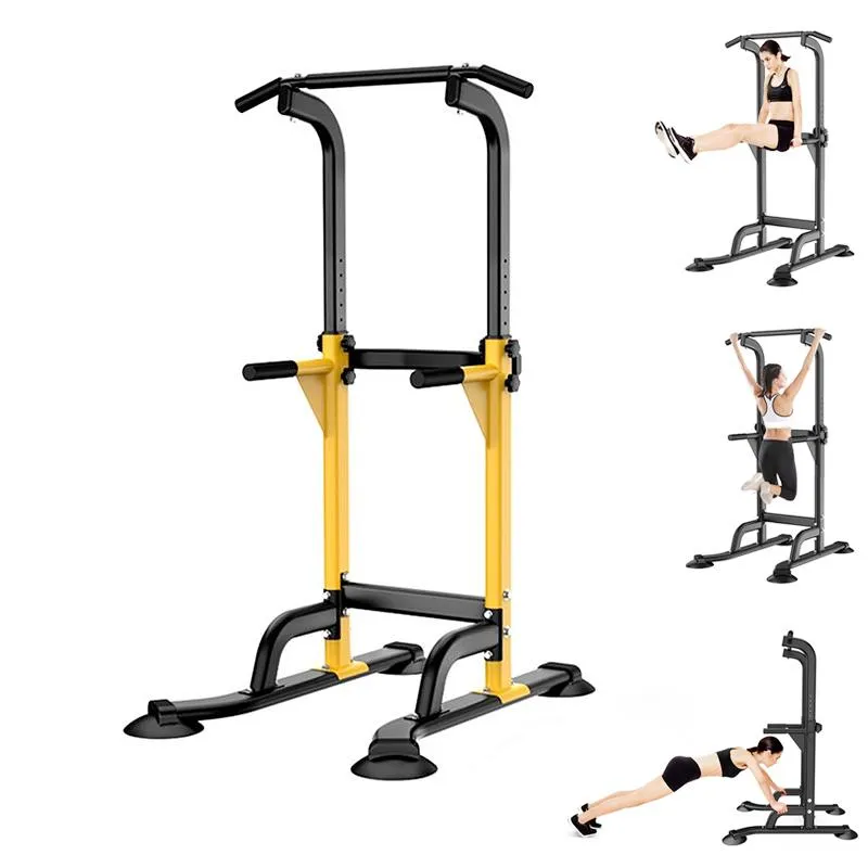Horizontale staven Verstelbare hoogte Pull Up Dip Station Power Tower Pull-ups Stand voor Thuis Gym Stand Training Fitnessapparatuur