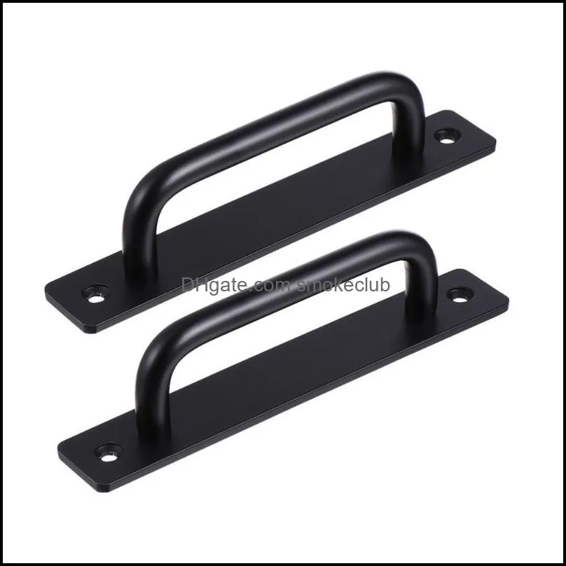 Handles & Pulls 2pcs Door Aluminum Alloy Barn Handle Durable Mounted