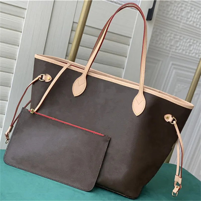 Fashion Bags Designer Handbags Totes Classic Flower Brown Cross Body With Serial Number purse Large Shopping Shoulder bag handbag Package Shoulder