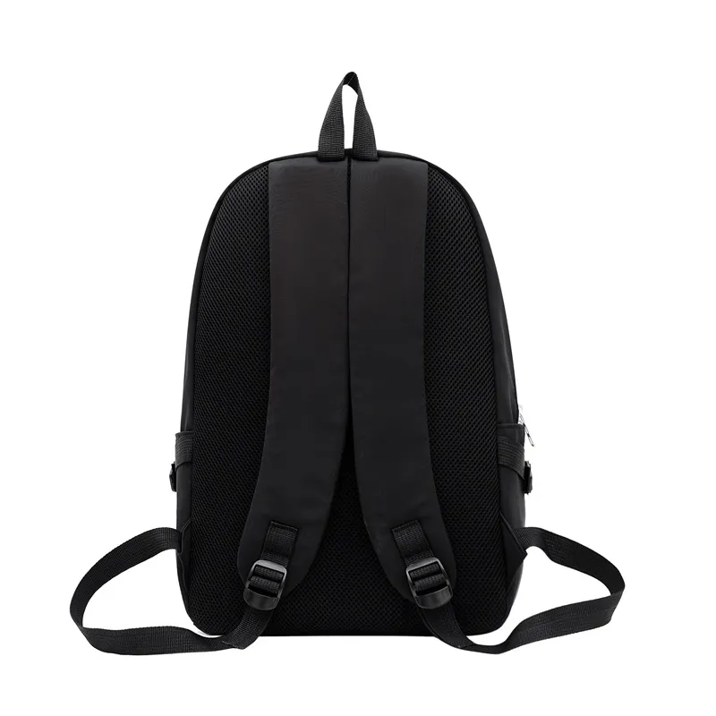 Designer Back Pack Luxury School Bags Black Letter Printed Backpacks Nylon Plain Lady Handbags Zipper Muti Layer Sports Travel Bag Large Capacity Schoolbag 85