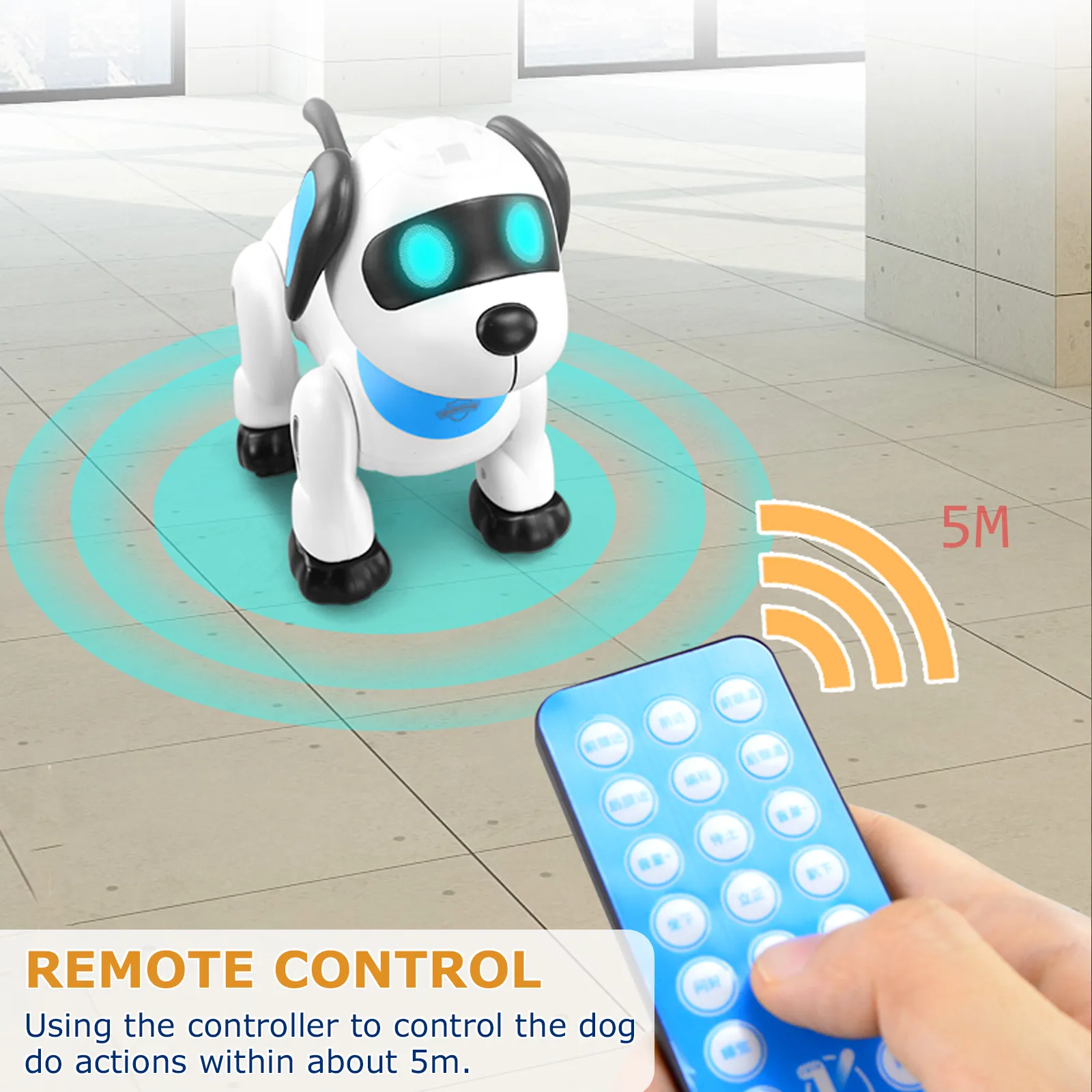 Electronic shop robot dog