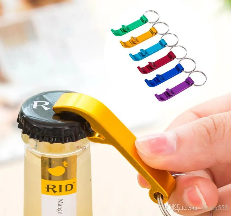 Creative Beer Bottle Opener Rostfritt Stål Keychain Vin Fabrikspris Expert Design Kvalitet Senaste Style Original Status