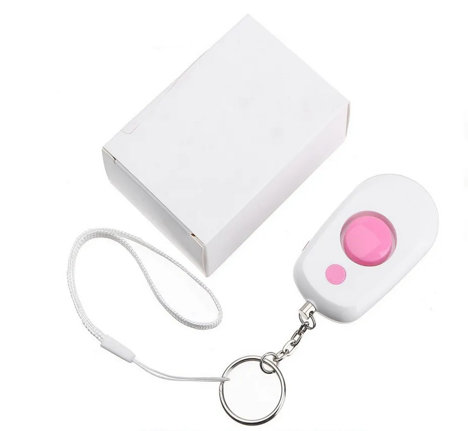 Novo Alarme de Segurança Meninas Crianças Mulheres Crianças Antigo Segurança Proteger Alerta De Segurança Pessoal Scream Alto Keychain SOS Alarme de Emergência