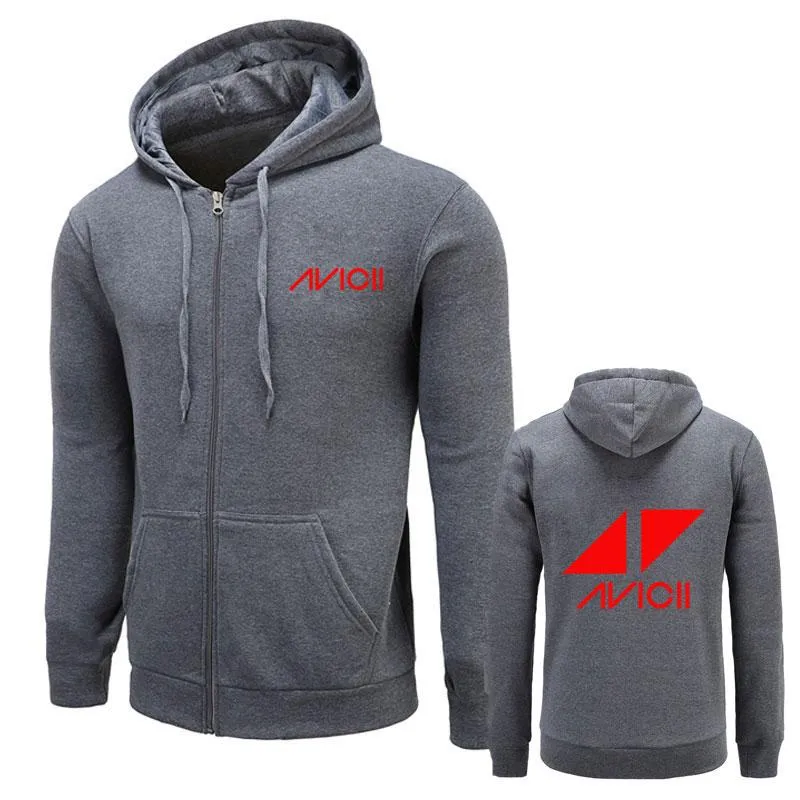 Avicii Merch 2024 Mannermusik DJ Sweatshirt Hoodie Schwarz ReiBverschluss Baumwollmischung Von 24 57 DHgate