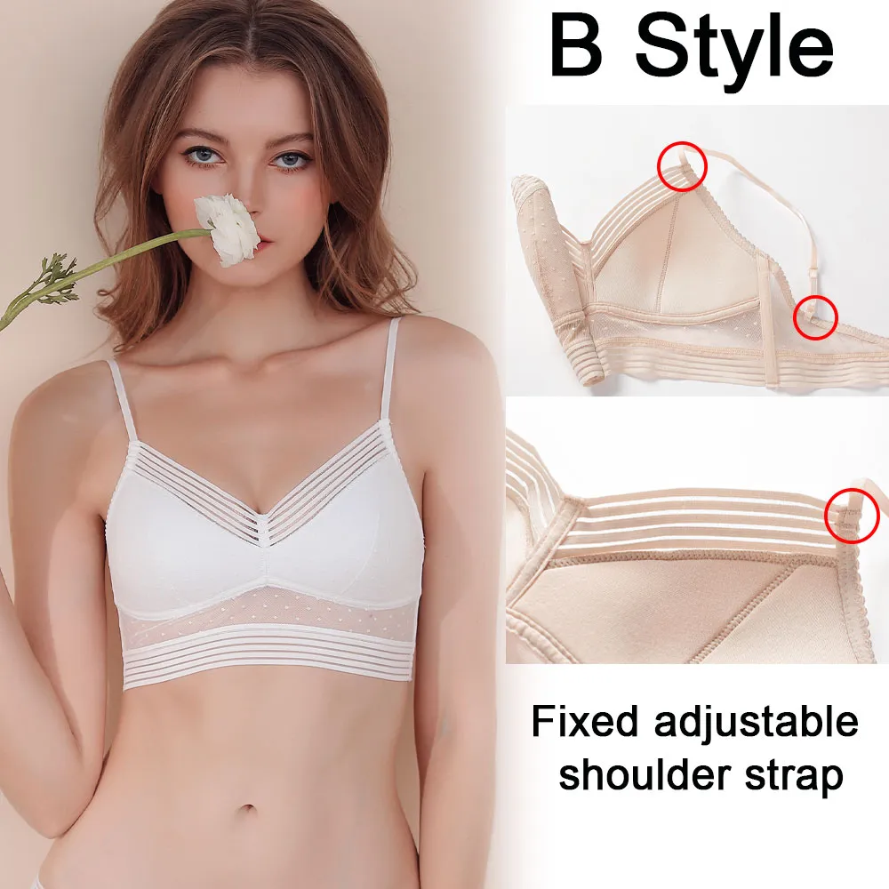  Women Brassier Seamless Sexy Bras Lingerie 3/4 Cup Underwear  Comfortable Fashion Bralette Bra : Sports & Outdoors