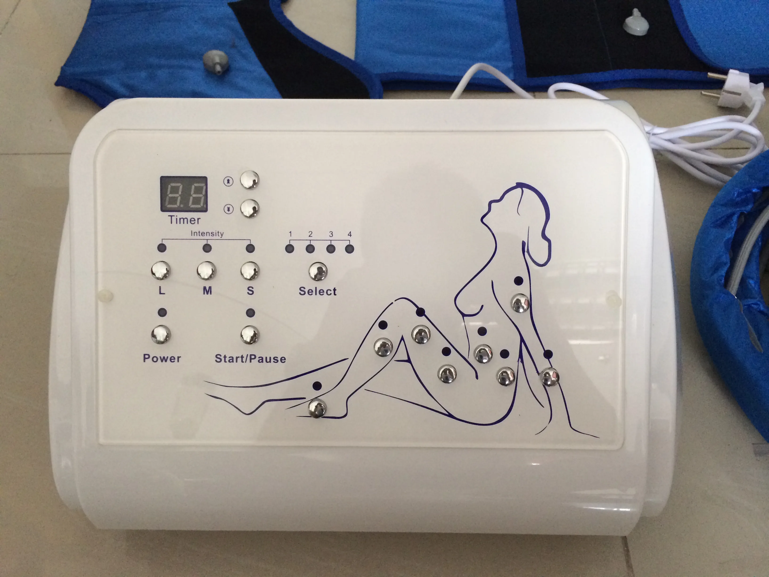 Slim Air Lymphatic Drainage In Legs Device For Spa Salon Clinic