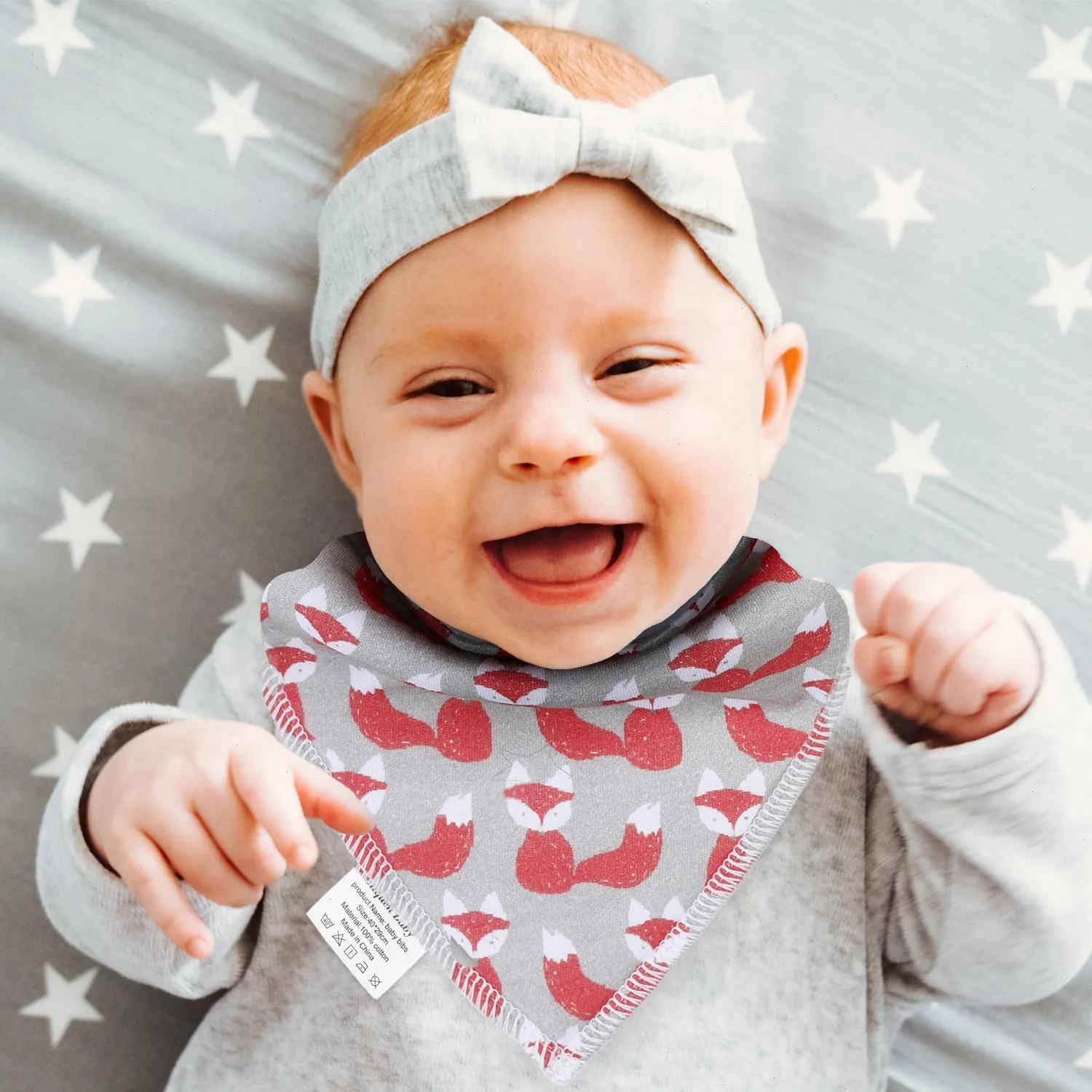 Baby bib material deals