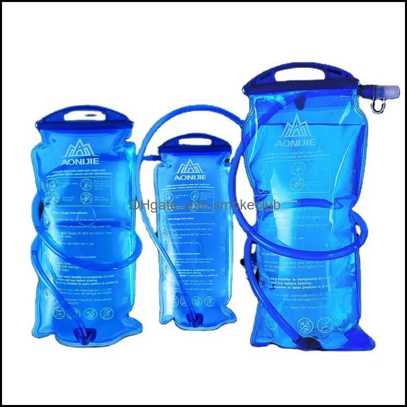 AONIJIE SD16 Soft Reservoir Water Bladder Hydration Pack Water Storage Bag BPA Free - 1.5L 2L 3L Running Hydration Vest Backpack 264