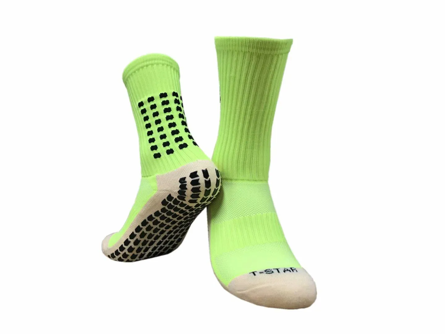 Men's Anti Slip Football Socks Athletic Long Socks Absorbent