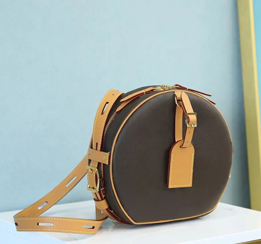 2021 L Fashion Bags soft round cake bag retro donkey family shoulder messenger small casual ladies
