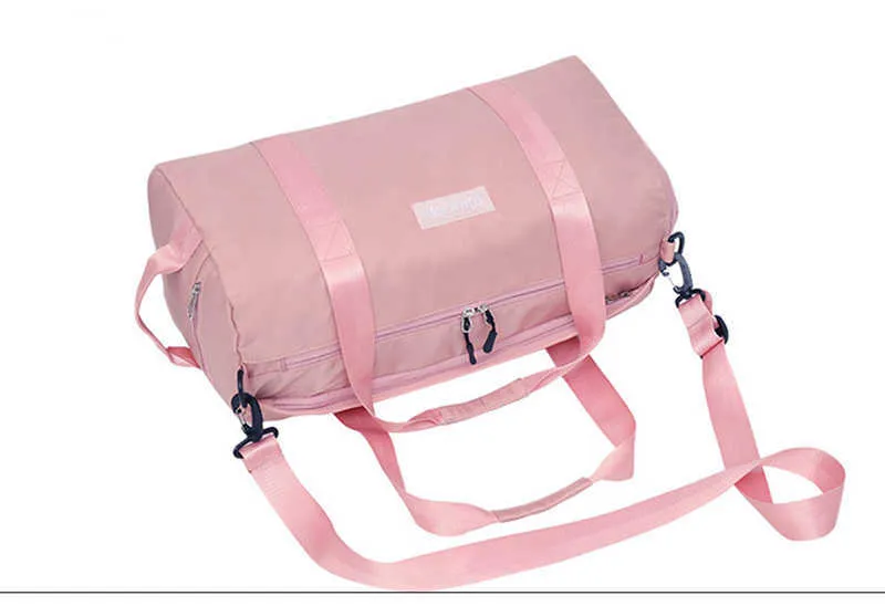 Stylish Outdoor Waterproof Nylon Sports Gym Bags Men Women Girls Training Fitness Travel Handbag Yoga Mat Bag Sac Sport (6)