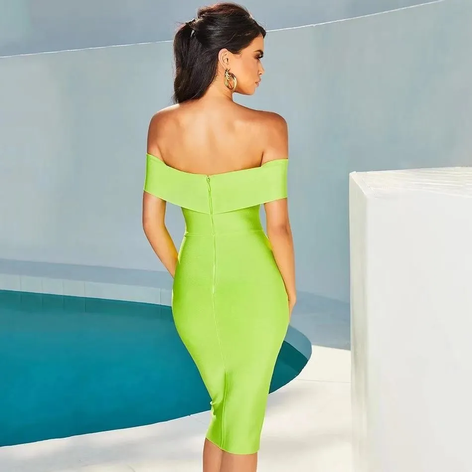green emerald velvet dress BANDAGE SLEEVELESS MINI DRESS  Bella Galvan