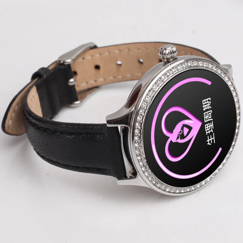 Top Seller ID Pulseira NAC95 relógios 24h Monitoramento de frequência cardíaca 15-30 dias de longa espera feminino lembrete de fisiologia relógio inteligente