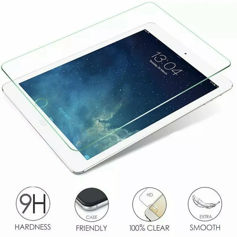 9H 2,5D Härdad glasskärmskydd för Apple iPad Mini 1 2 3 4 5 6 Serie 7,9 8,3 tum Bulk Sälj 700 st