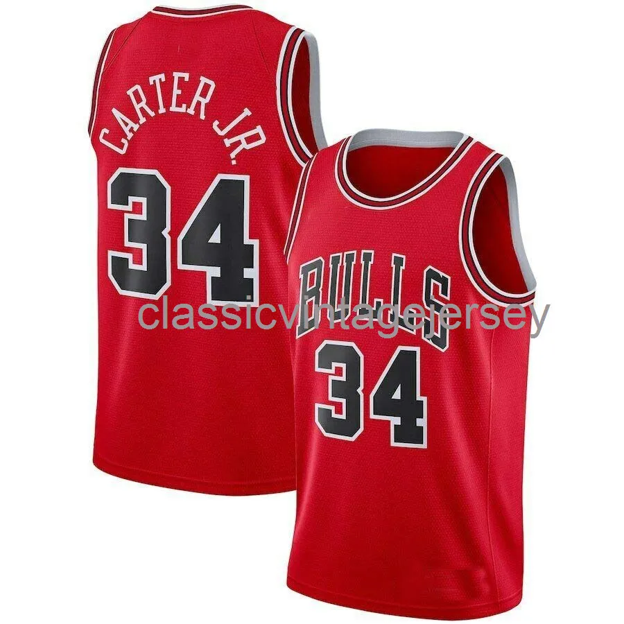 Custom Wendell Carter Jr Jersey Men's Swingman costurou homens jovens xs-6xl ncAA