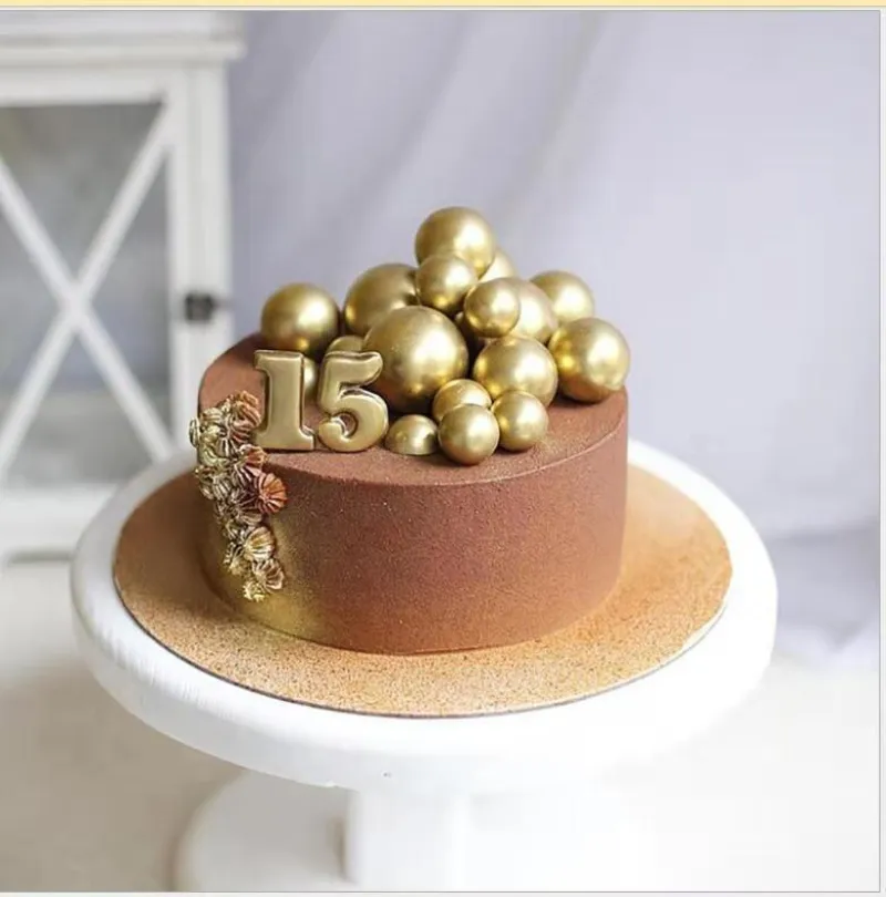 Bastoncino Legno Cake Topper Lui O Lei Gender Reveal - Decorazione Torta Oro Per Baby Shower Compleanno Baby Shower - Foto 5