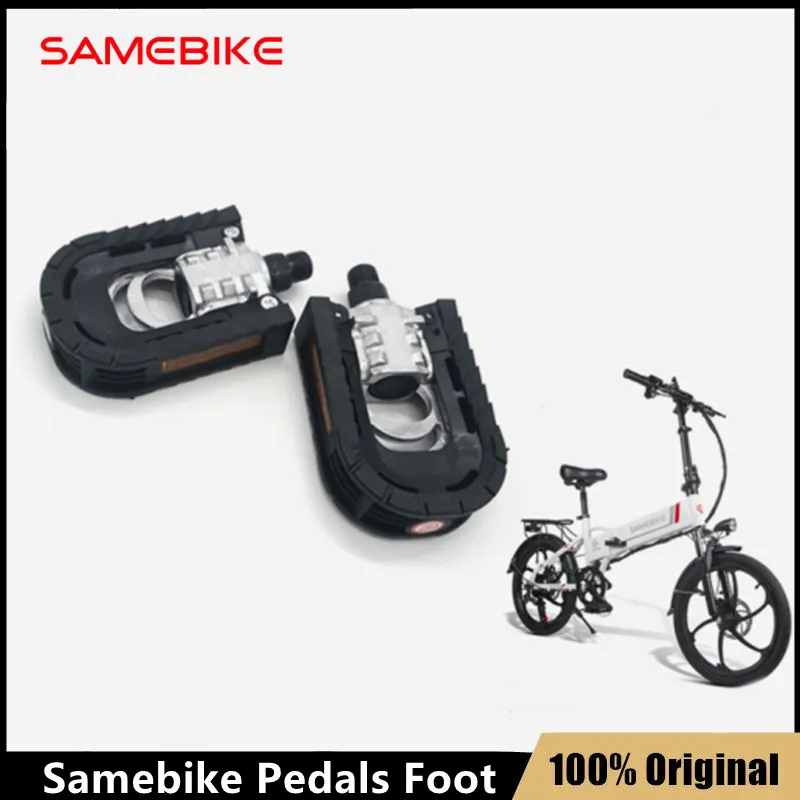 Original Samebike 20LVXD30 Bike Pedals Foot Anti-slip Plat Footboard Bearing Quick Release Aluminum Alloy Bikes Accessories