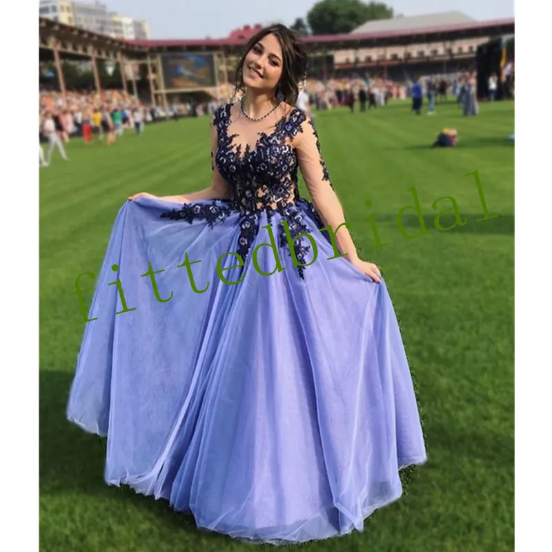 2021 Fadistee 새로운 도착 파티 이브닝 ​​드레스 Vestidos de Fiesta A-Line Prom Dress Lase 지퍼가있는 Robe de Soiree 보석 드레스