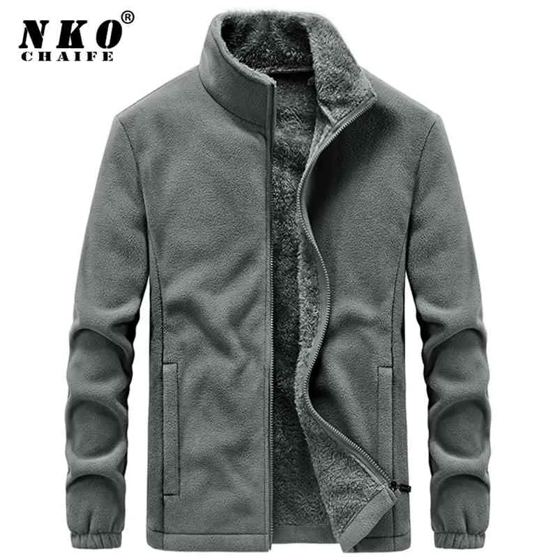 Men Winter Fleece Jacket Parka Coat Men Spring Casual Tactical Army Outwear Thick Warm Bomber Military Jacket Men M-6XL 210923