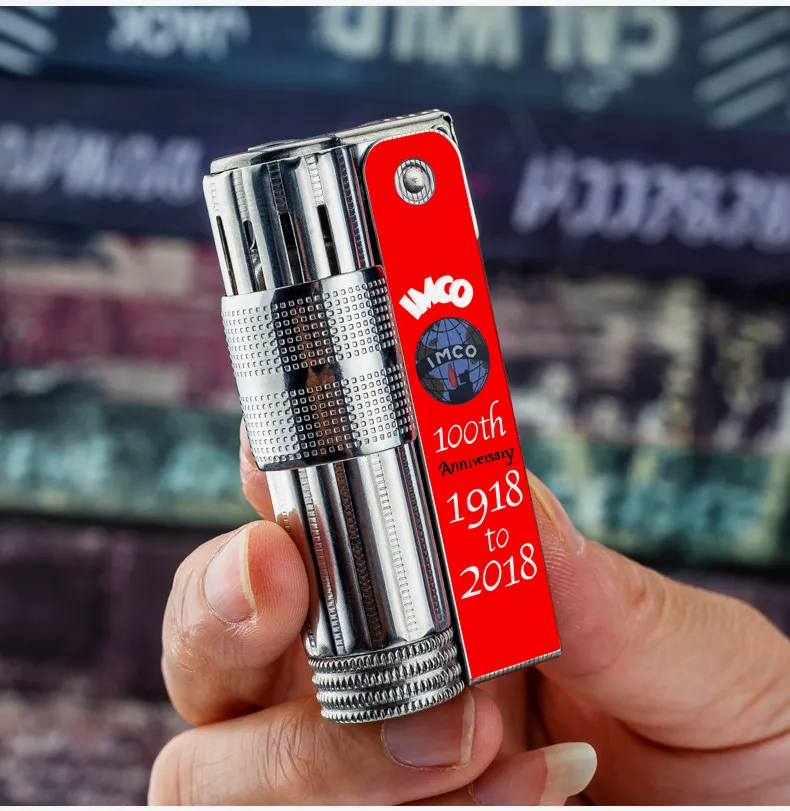 New IMCO Flint Gasoline Lighter Kerosene Oil Lighter IMCO 100th