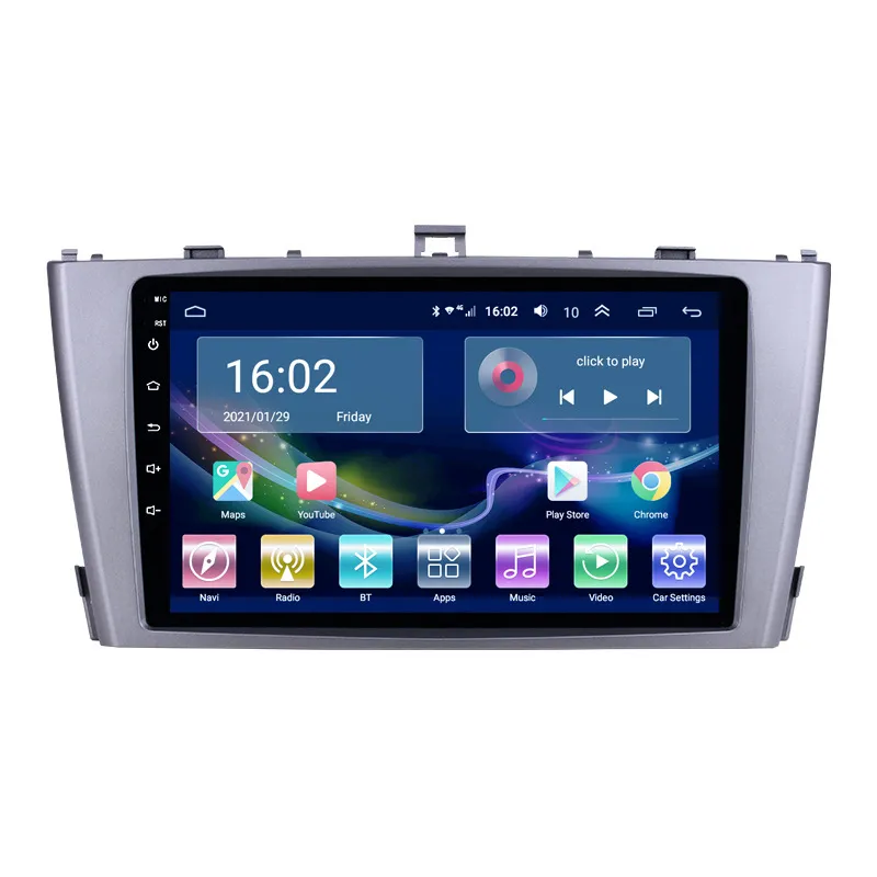 Navigation GPS Car Video Player Multimedia Radio Android 10 9inch Ram