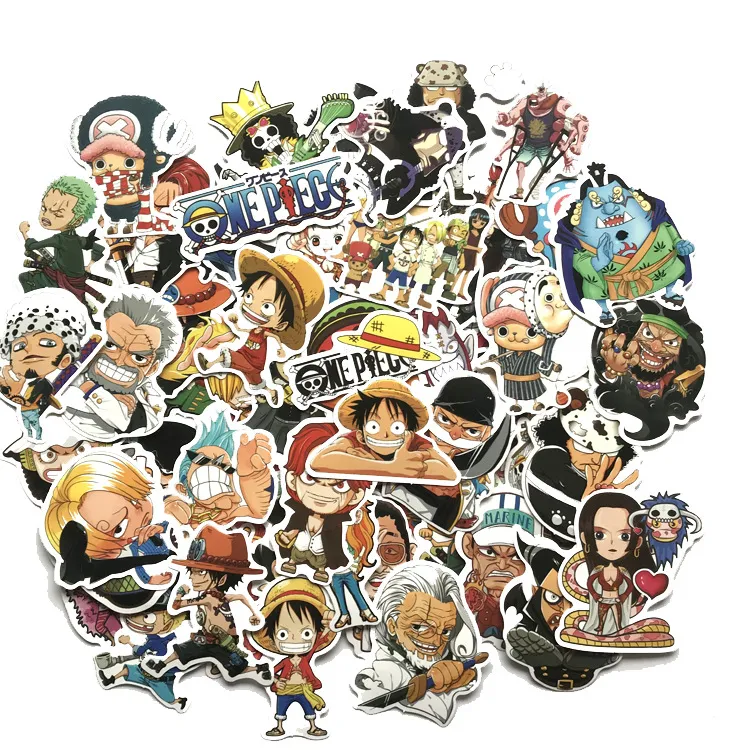 61Pcs-Pack Japanese Anime Cartoon sticker Waterproof Stickers for Bottle Laptop Car Planner Scrapbooking Phone Macbook Cup Wardrobe Wall Door Organizer Decals