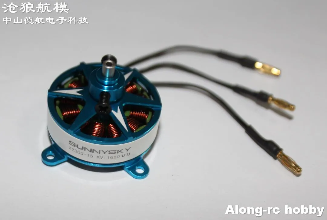 Sunnysky F3P F3D Indoor Power X2305 1450KV 1620KV Motore Brushless per Modelli RC 3D Aereo RC MINI Aereo Parte di Aeromobili FAI DA TE