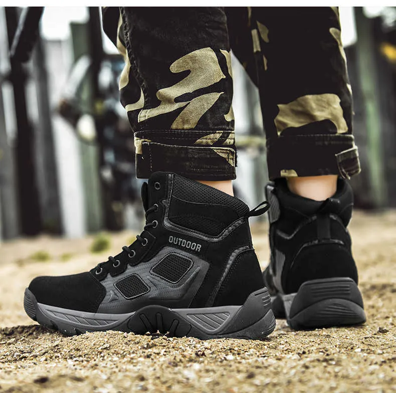 Botas Tácticas Militares Para Hombre, Botas De Desierto