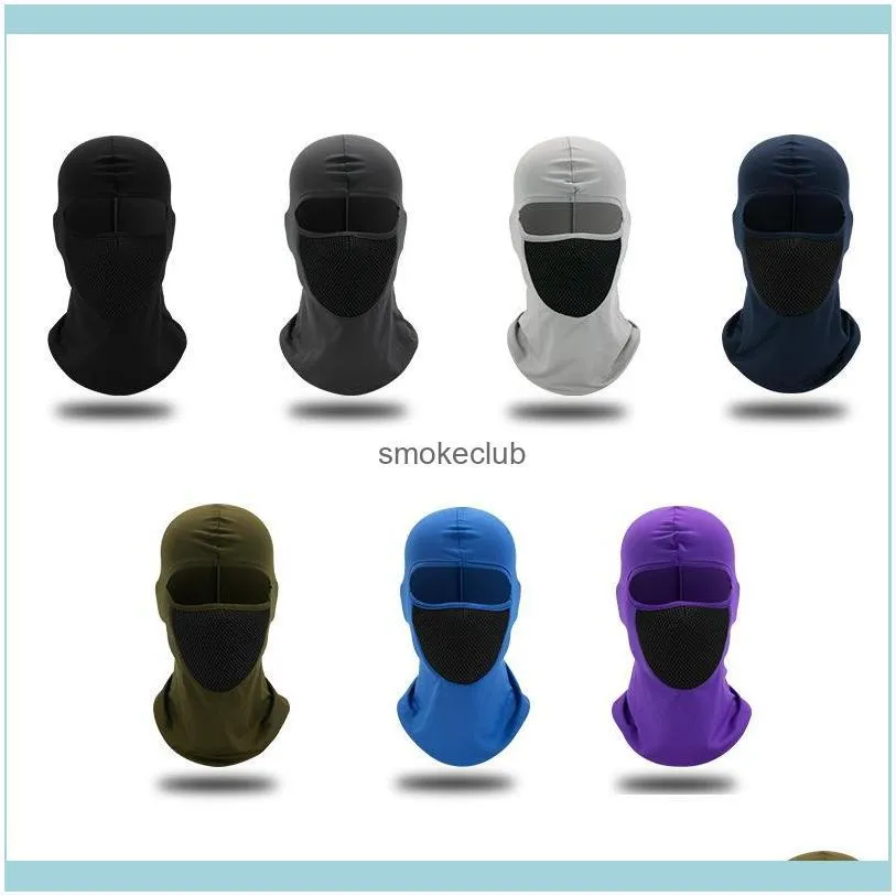 Outdoor Breathable Riding Cover Mask Anti-sun Face Shield Neck Gaiter Cycling Equipment Hiking 5119 Q2