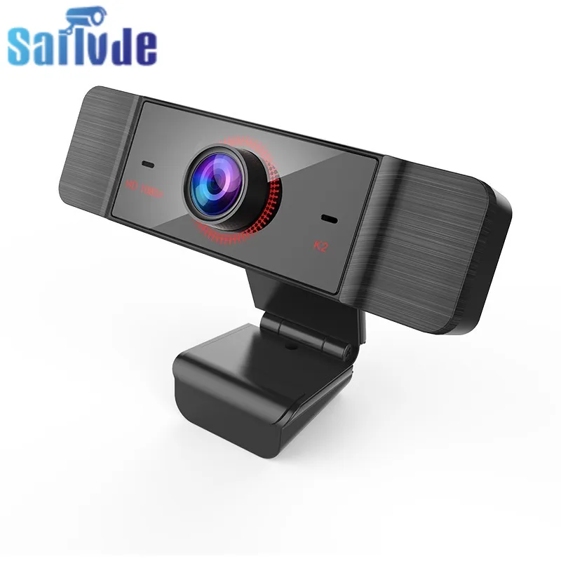 1080P Sailvde conférence PC Webcam Autofocus USB Web ordinateur portable bureau Mini caméra ordinateur caméra avec Microphone