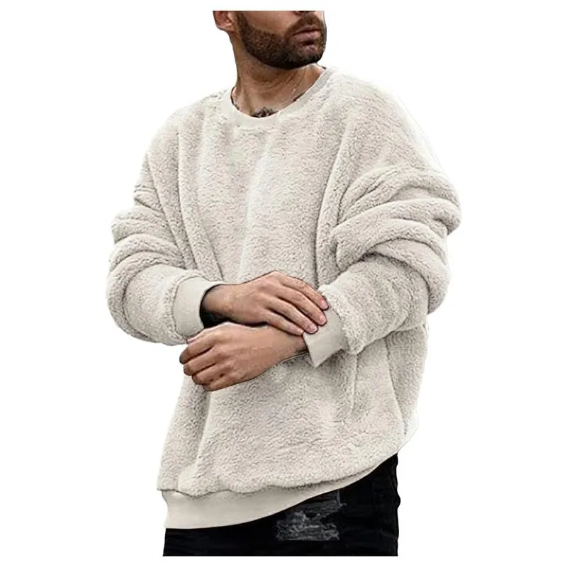 Fuzzy sweatshirt deals for men