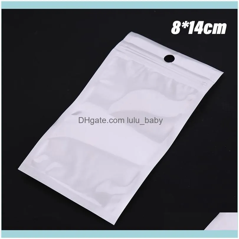 Sizes Translucent Zipped Lock Reclosable Plastic Poly Clear Bags Bulk Jewelry Craft Accessory Packaging Pouches,