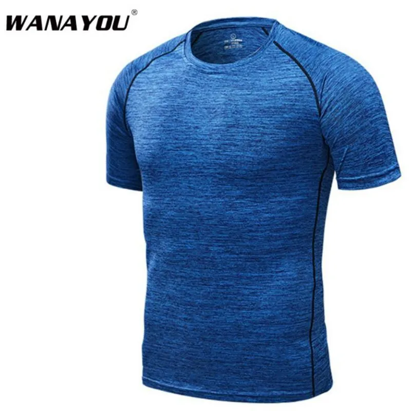Maillots de course Quick-dryT-shirt pour unisexe à manches courtes grande taille sport vêtements de fitness respirant ultra-léger vêtements de loisirs