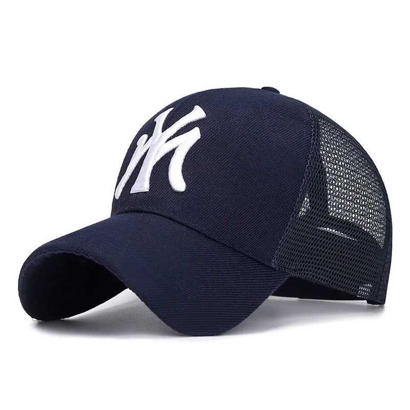 Sport Baseball Cap Sun Fishing Hat Embroidered Adjustable Men