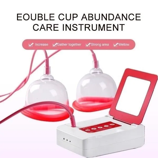 Elektronisk Kropp Vakuum Bröstförstärkare Terapi Cup Slimming Buttocks Enhancement Cupping Pumps Butt EnstorGement Machine